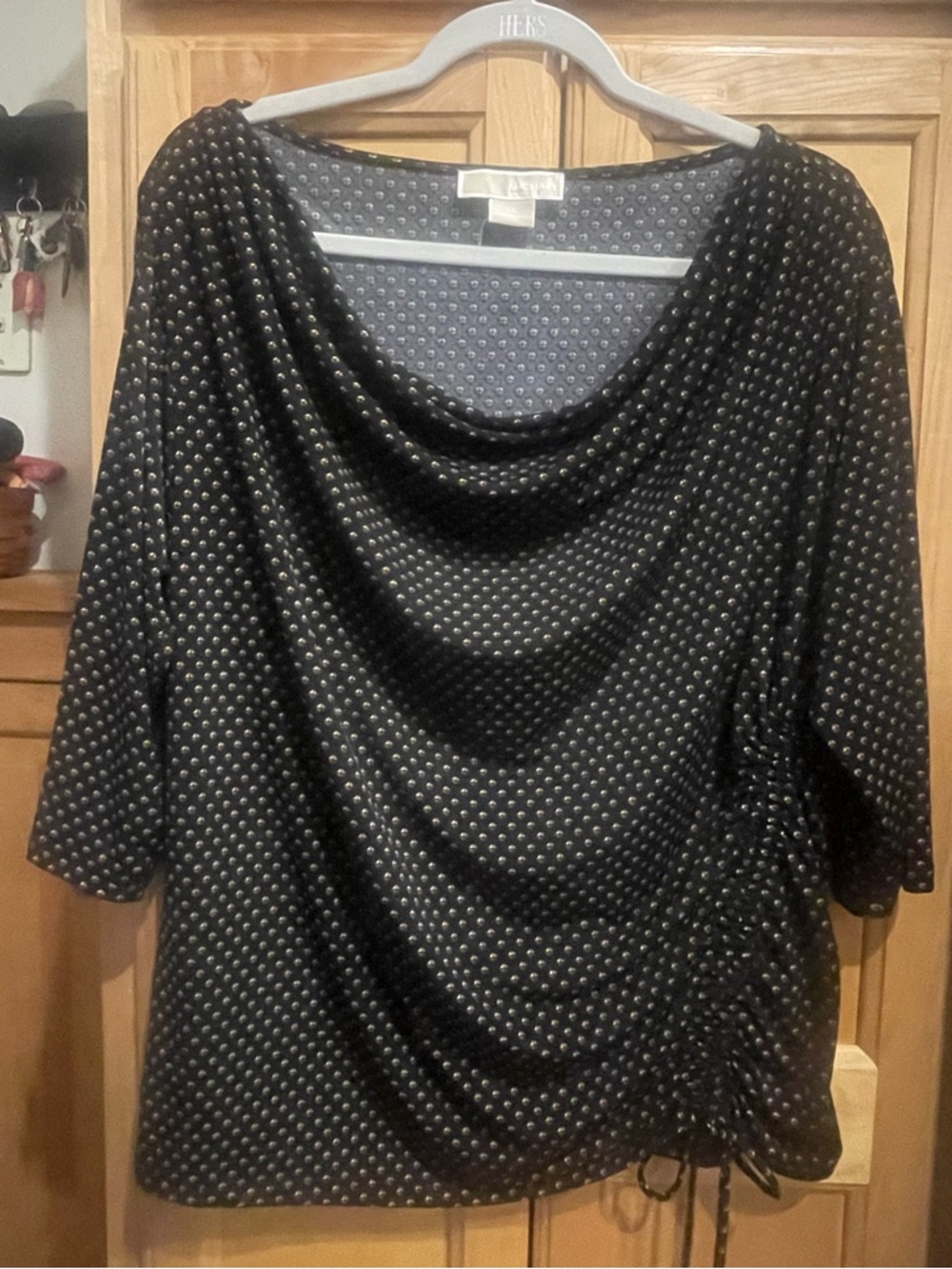 Michael Kors Drape Neck Blouse